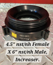Load image into Gallery viewer, Fire hose adapter, Female to male, Increaser.