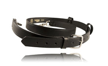 Load image into Gallery viewer, Leather Goods, Radio Strap (Black) w/ anti sway strap