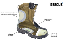 Load image into Gallery viewer, PPE Boots, Rocky CODE RED Rescue Wildland_Mens