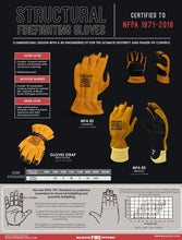 Load image into Gallery viewer, MFA 82, Structural gloves. Guantlet. by Majestic