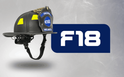Pacific F18 Traditional fire helmet-Matte