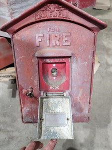 USED, Gamewell Fire Alarm Box. Antique