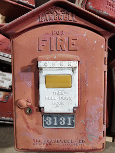 USED, Gamewell Fire Alarm Box. Antique