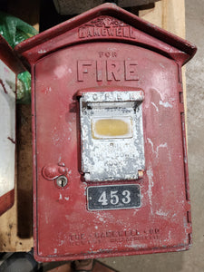 USED, Gamewell Fire Alarm Box. Antique