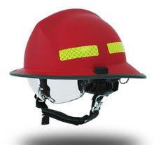 Load image into Gallery viewer, Pacific F6 Modern fire helmet w/face shield_Satin
