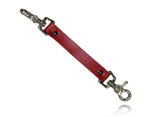 Load image into Gallery viewer, Leather Goods, Radio Strap (Red) w/ anti sway strap
