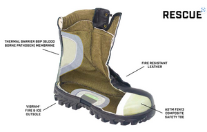 PPE Boots, Rocky CODE RED Rescue Wildland_Mens