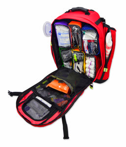 EMS trauma backpack, fully stocked