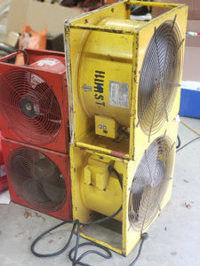 USED: Positive Pressure Ventilation & Exhaust fan's
