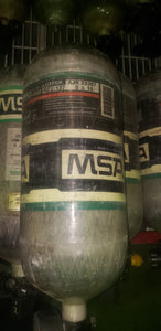 USED: MSA 4500psi Stubby cylinders
