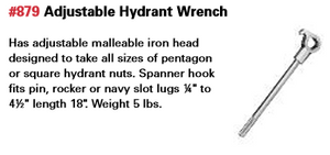 Spanner & Hydrant wrenches