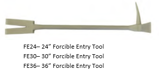 Firefighter Forcible entry tools