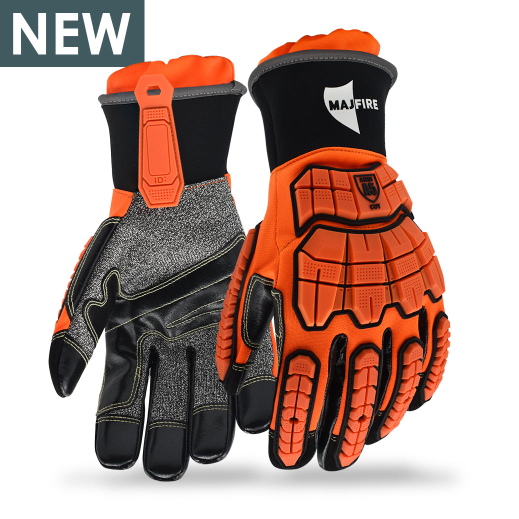 MFA83 Structural Gloves - Wristlet - Majestic Safety Apparel