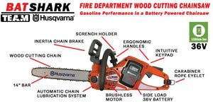 FD53514 battery Shark wood saw